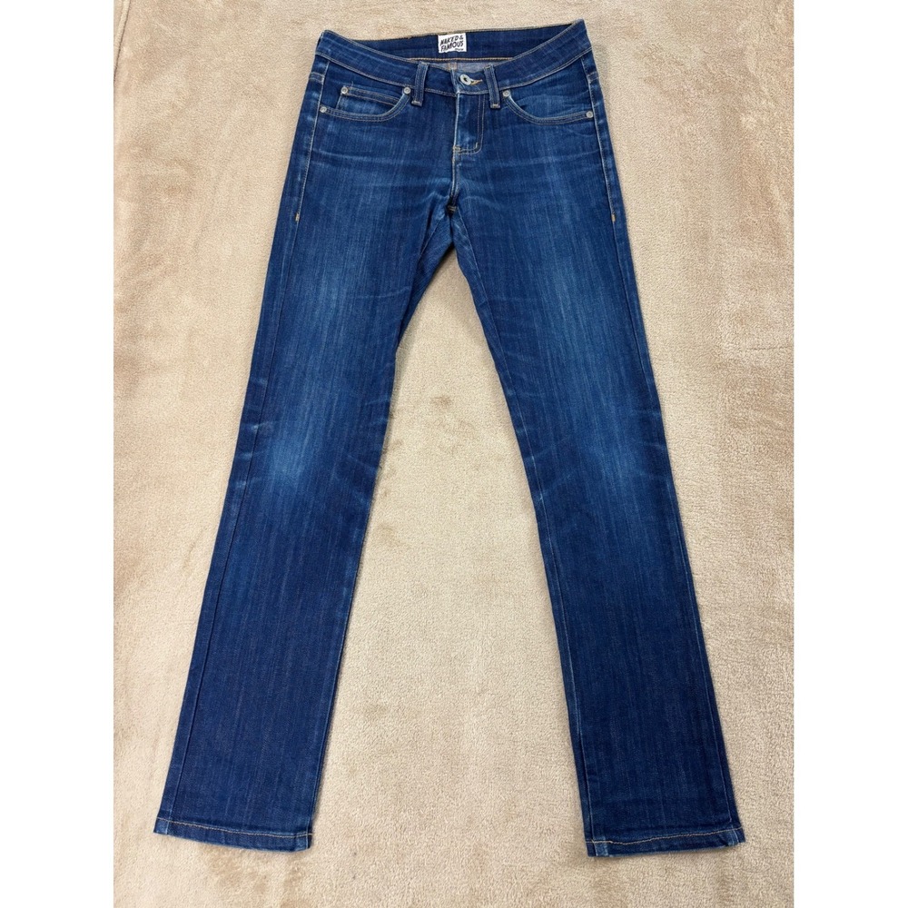 Naked‎ & Famous Skinny Guy Denim Jeans Mens size 28 Natural Indigo Power Stretch